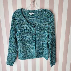 Women's Blue-Green Sweater